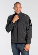 NU 20% KORTING: CMP Gebreid fleecejack MAN JACKET FIX HOOD