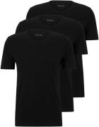 BOSS T-shirt ronde hals met subtiele boss logo-print (Set van 3)