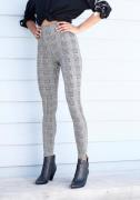 NU 20% KORTING: Buffalo Legging in glencheck-design, elastisch, modieu...