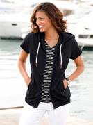 NU 20% KORTING: Casual Looks Shirtjasje Sweatvest (1-delig)