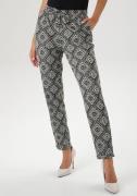 NU 20% KORTING: Aniston SELECTED Comfortbroek met elegant jacquard-pat...