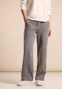 NU 20% KORTING: STREET ONE Stoffen broek LTD QR in jacquardlook met br...