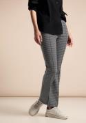 NU 20% KORTING: STREET ONE Stoffen broek Style Hope met jacquard-patro...