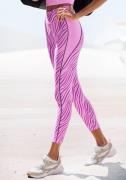 NU 20% KORTING: active by Lascana Legging met zebramotief