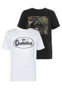 NU 20% KORTING: Quiksilver T-shirt ARCHICAMO PACK SHORT SLEEVE TEE YOU...