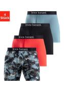 NU 20% KORTING: Bruno Banani Lange boxershort (4 stuks, Set van 4)