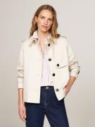 NU 20% KORTING: Tommy Hilfiger Kort jack COTTON SB SHORT TRENCH met ty...