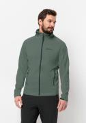 NU 20% KORTING: Jack Wolfskin Fleecejack ALPGRAT HOODED FZ M