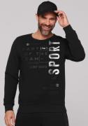 CAMP DAVID Sweatshirt met belettering