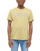 MUSTANG Shirt met korte mouwen Style Austin met logoprint