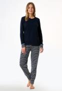 Schiesser Pyjama Casual Essentials met comfortabele boorden (2-delig)