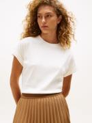 Tommy Hilfiger Shirt met korte mouwen GOLD BUTTON MDRN C-NK SS TEE