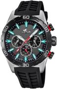 Lotus Chronograaf Horloge, quartz, herenhorloge, tot 10 bar waterdicht