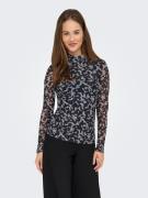Only Shirt met lange mouwen ONLERICA LIFE MESH L/S TOP JRS NOOS