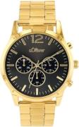 s.Oliver Chronograaf Horloge, quartz, herenhorloge, stopwatchfunctie, ...