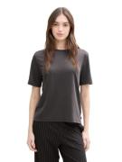 Tom Tailor Denim Shirt met ronde hals met een ronde hals