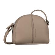 Tom Tailor Schoudertas DORINE van korrelig imitatieleer benadrukt door...