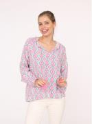 Zwillingsherz Blouse zonder sluiting Ovale Ranken met bijzonder patroo...