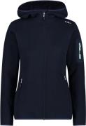 CMP Gebreid fleecejack KNITTED MELANGE HOODY WOMAN HOODY (1 stuk)