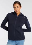 CMP Gebreid fleecejack KNITTED MELANGE HOODY WOMAN HOODY (1 stuk)