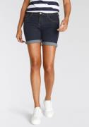 Arizona Jeansshort Ultra Stretch extra strak gesneden, opgerolde beena...