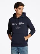 Tommy Hilfiger Hoodie SCRIPT LOGO HOODY met opgestikt logo