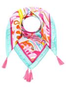 Zwillingsherz Modieus sjaaltje Bloemendroom met bloemen en franjes