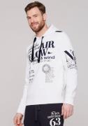 CAMP DAVID Hoodie met logo-prints