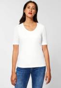 STREET ONE T-shirt Style Palmira in basic stijl
