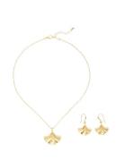 Lascana Oorring- en kettingenset 2-delig set van ketting en oorbellen,...