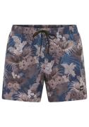 BOSS Zwemshort Piranha met kleurrijke all-over print