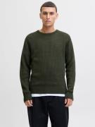 Jack & Jones Trui met ronde hals JJPANNEL KNIT CREW NECK AW25