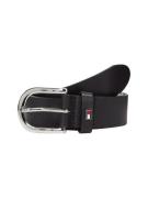 Tommy Hilfiger Leren riem met subtiele logo-lus