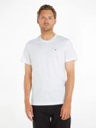 TOMMY JEANS T-shirt TJM ESSENTIAL SOLID TEE met ronde hals en subtiele...