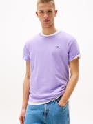 TOMMY JEANS T-shirt TJM ESSENTIAL SOLID TEE met ronde hals en subtiele...