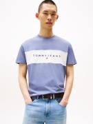 TOMMY JEANS T-shirt TJM REG CBLK LINEAR LOGO TEE