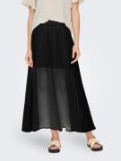 Only Plooirok ONLASTA – Enkellange rok met elastische band