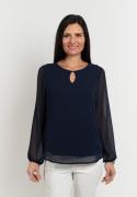 Seidel Moden Blouse met lange mouwen Made in Germany