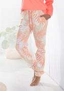 Lascana Sweatpants -Loungebroek Loungebroek met allover-print, loungew...