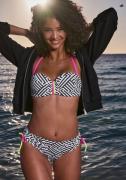 Buffalo Beugelbandeau bikinitop Gioletta Met contrastkleurige details