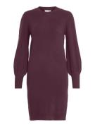 Vila Gebreide jurk VIKERRY O-NECK KNIT DRESS - NOOS