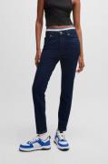HUGO Blue Skinny fit jeans Malu Skinny fit met gemiddelde taillehoogte