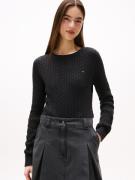 TOMMY JEANS Gebreide trui TJW CABLE ESSENTIAL SWEATER