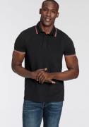 Bruno Banani Poloshirt Korte mouwen, smal gesneden, colourblocking-uit...