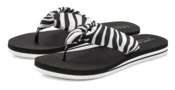Lascana Badslippers Sandaal, pantoletten, badschoen ultralicht met zac...