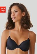 Lascana Bh met steuncups Ela met transparante bandjes, perfecte basic ...
