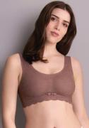 Anita Comfort Bralette Essentials lace Bloemige kant, uitneembare schu...
