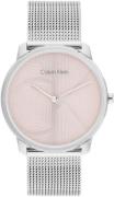 Calvin Klein Kwartshorloge CK ICONIC 35 mm Horloge, dameshorloge, stal...