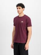 Alpha Industries Shirt met ronde hals BASIC T SMALL LOGO