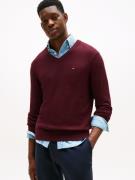 Tommy Hilfiger Trui met V-hals PIMA ORG CTN CASHMERE V NECK